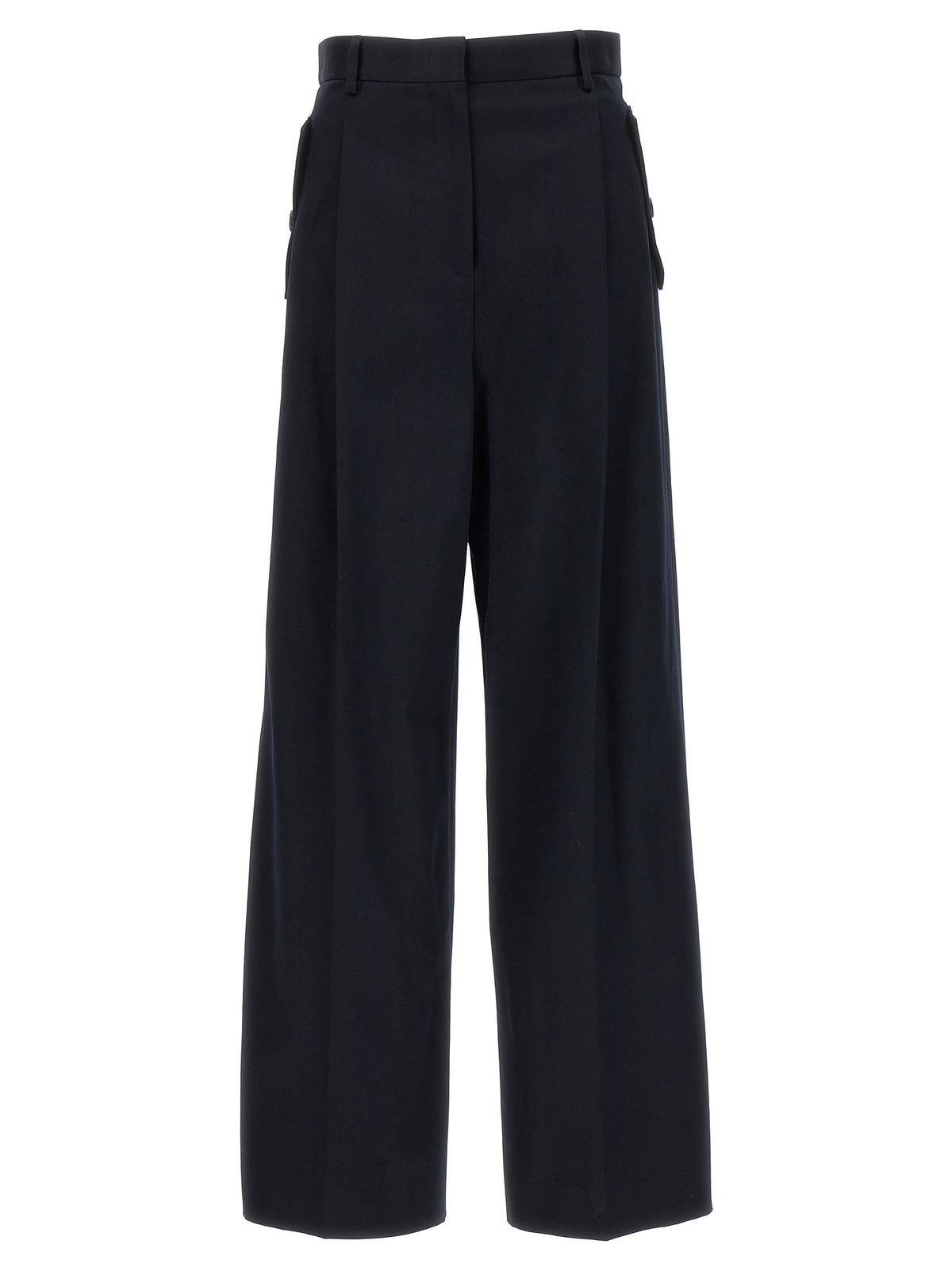 Lanvin ランバンルーズレッグフロントプリーツパンツ - Image 2