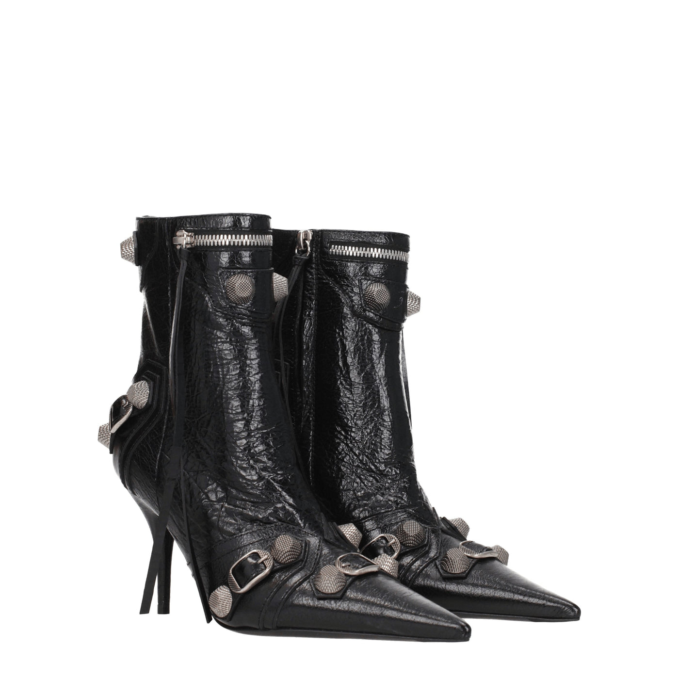 Balenciaga バレンシアガの女性 'S 革のブーツブラック - Image 2