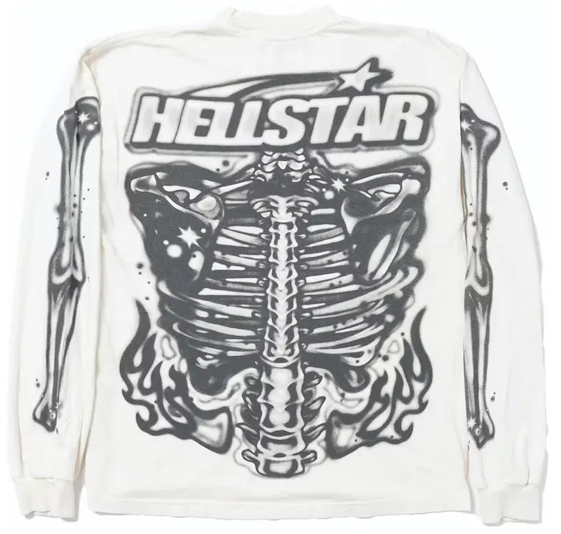 HELLSTAR 'BONE' LONGSLEEVE TEE
