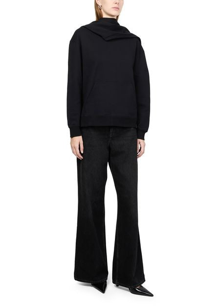 COURREGES Scarf embroidered hoodie - Image 2