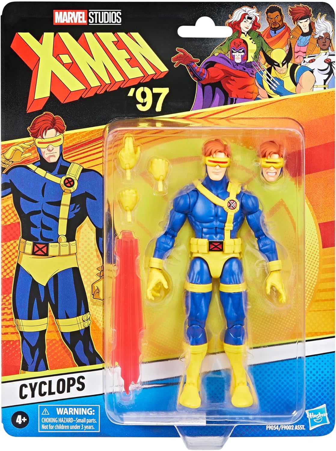 Hasbro Marvel Legends Series Cyclops, X-Men `97 Collectible 6 Inch Action Figure F9054 Authentic