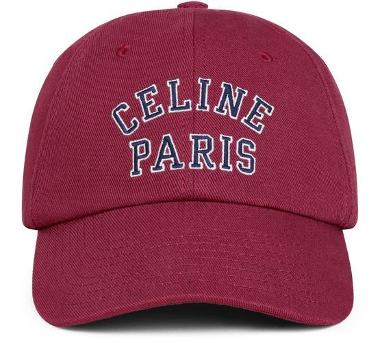 CELINE Richelieu cap in cotton twill - Image 2