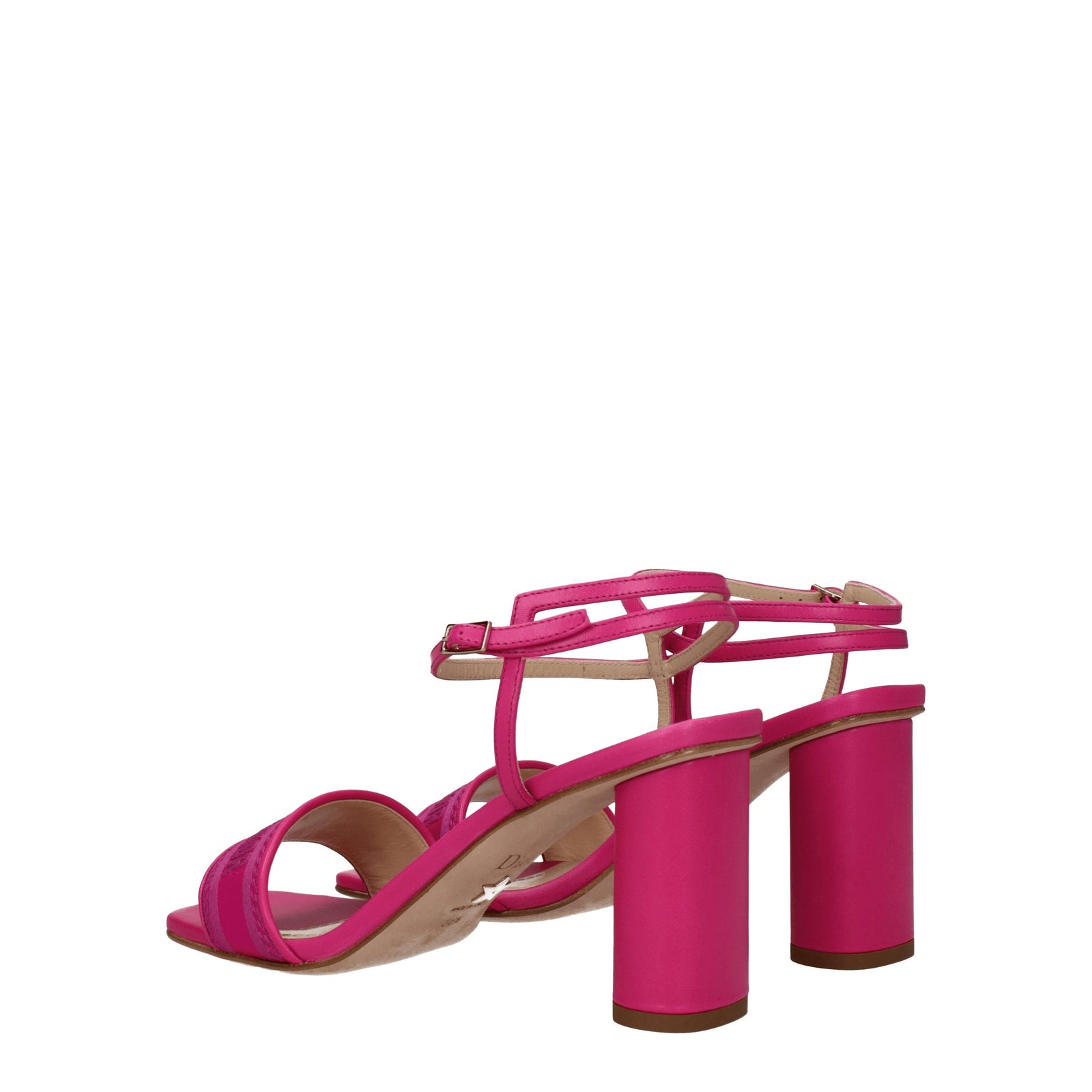 Christian Dior クリスチャンディオールサンダル女性ファブリックフキシア - Image 2