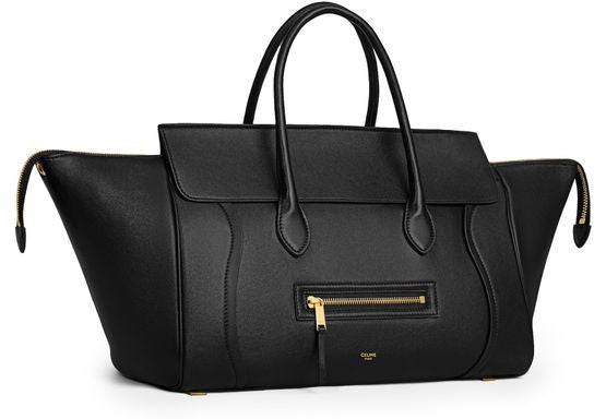CELINE Large new luggage in supple shiny lambskin - Image 2