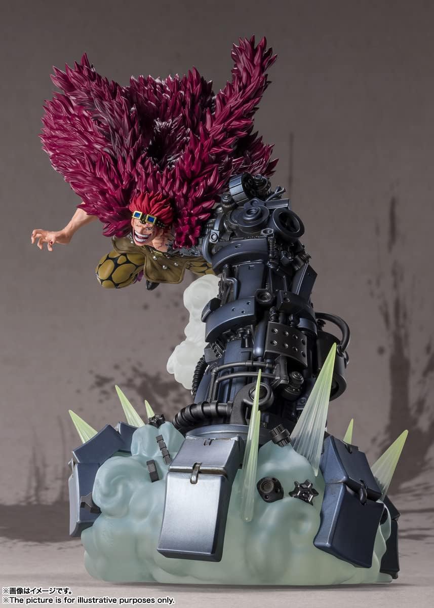 Figuarts Zero (Super Fierce Battle) ONE PIECE Eustace Kid - Captain, Onigashima Monster Decisive Battle - Approx. 14.0 inches (355 mm), PVC & ABS, Pre-painted Complete Figure