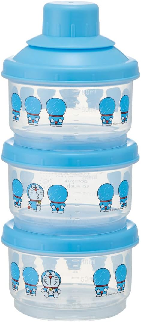 Skater (Skater) Portion Control Milk Storage Container Milk Case 100ml 3-piece Set I'm Doraemon Sanrio CJN1M