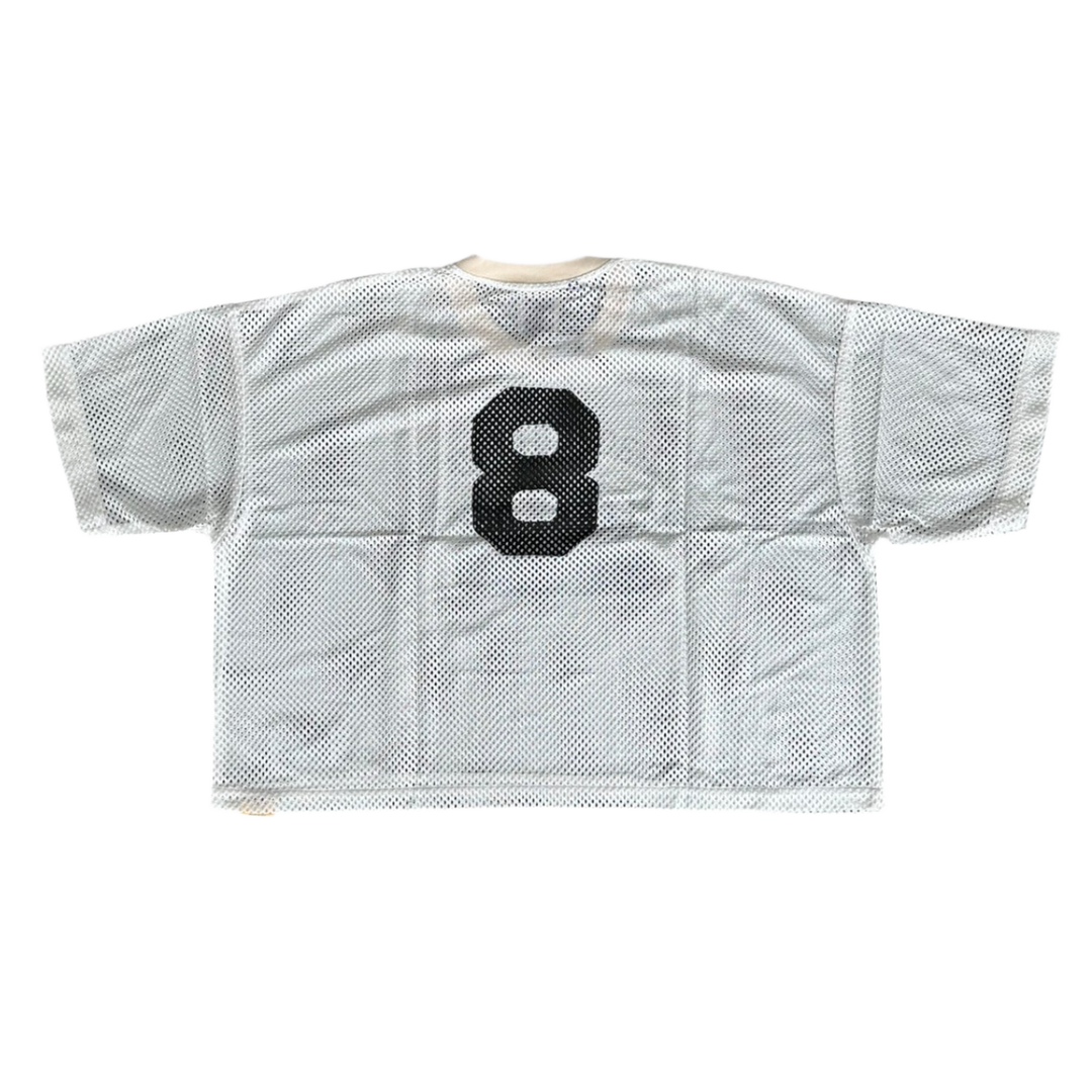 GALLERY DEPT 'WHITE' MESH PRACTICE TEE