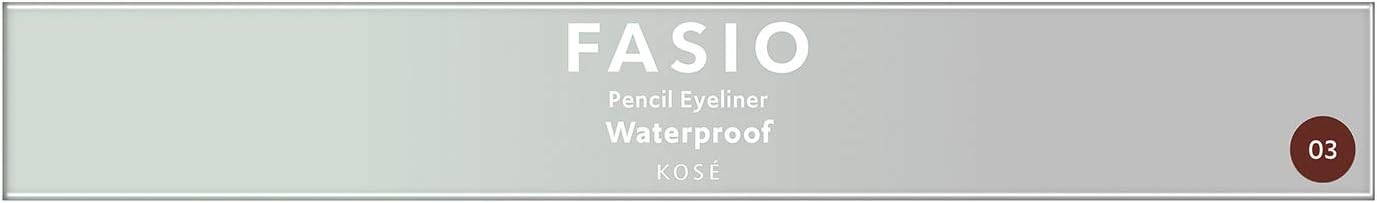 FASIO Pencil Eyeliner 03 Burgundy Brown 0.1g