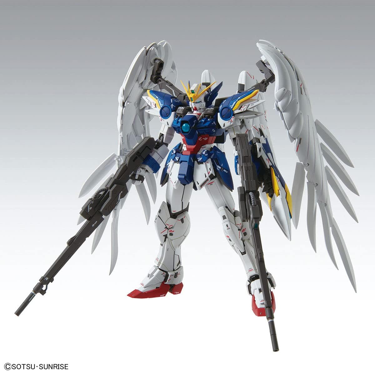 Bandai Spirits MG New Mobile Suit Gundam W Endless Waltz Wing Gundam Zero EW Ver.Ka 1/100 Scale Color-Coded Plastic Model