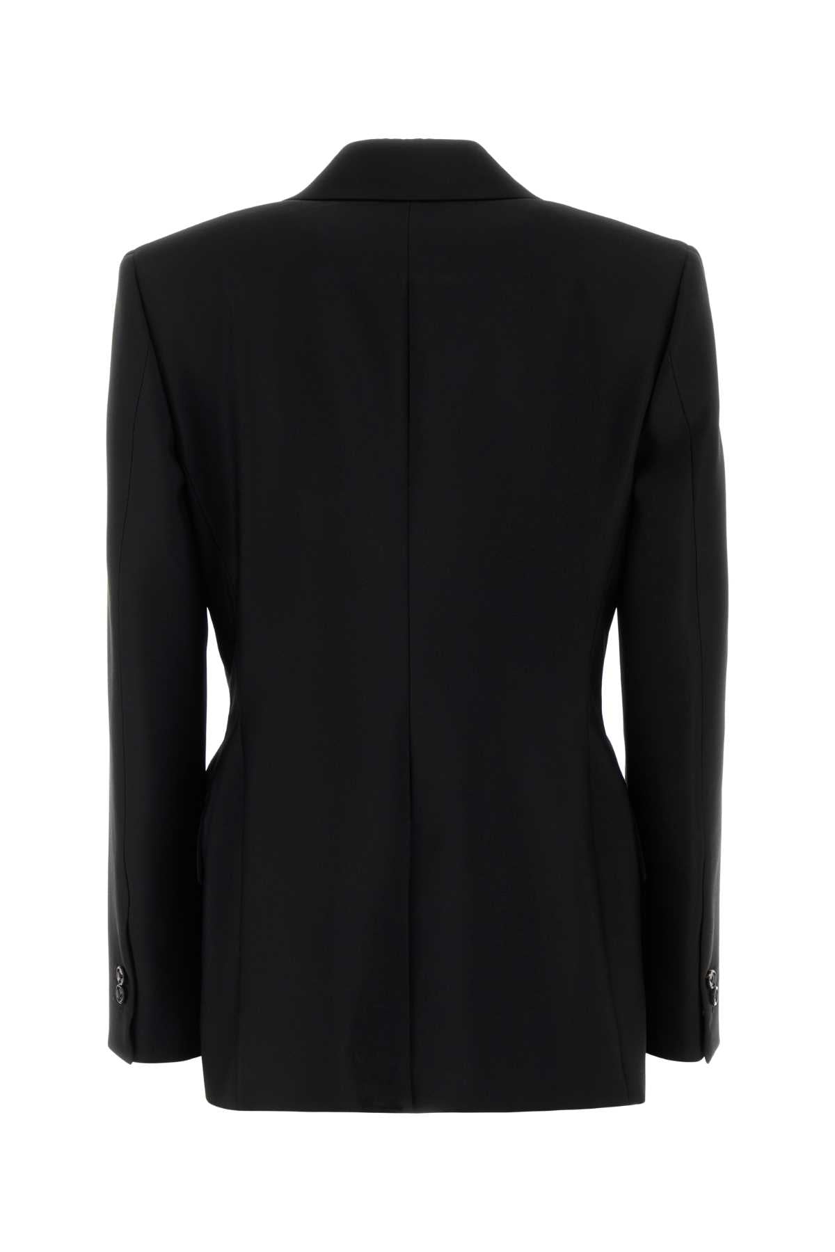 Bottega Veneta ボッテガベネタブラックウールブレザー - Image 2
