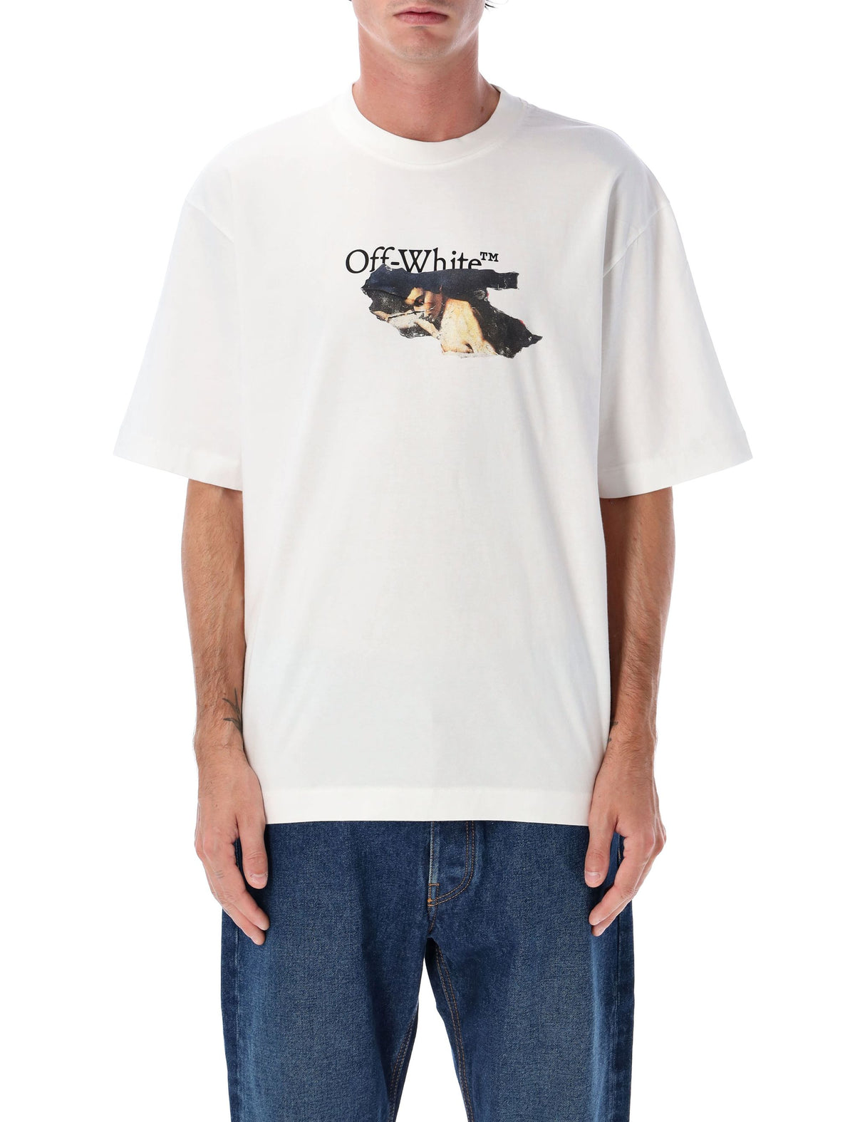 Off Off White T Shirts And Polos White - Image 2