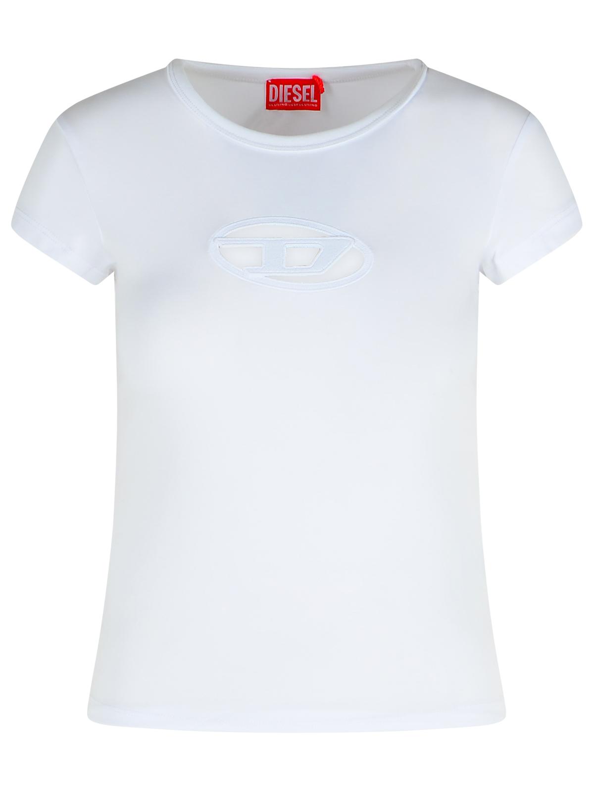 Diesel ディーゼルホワイトコットンTシャツ - Image 2