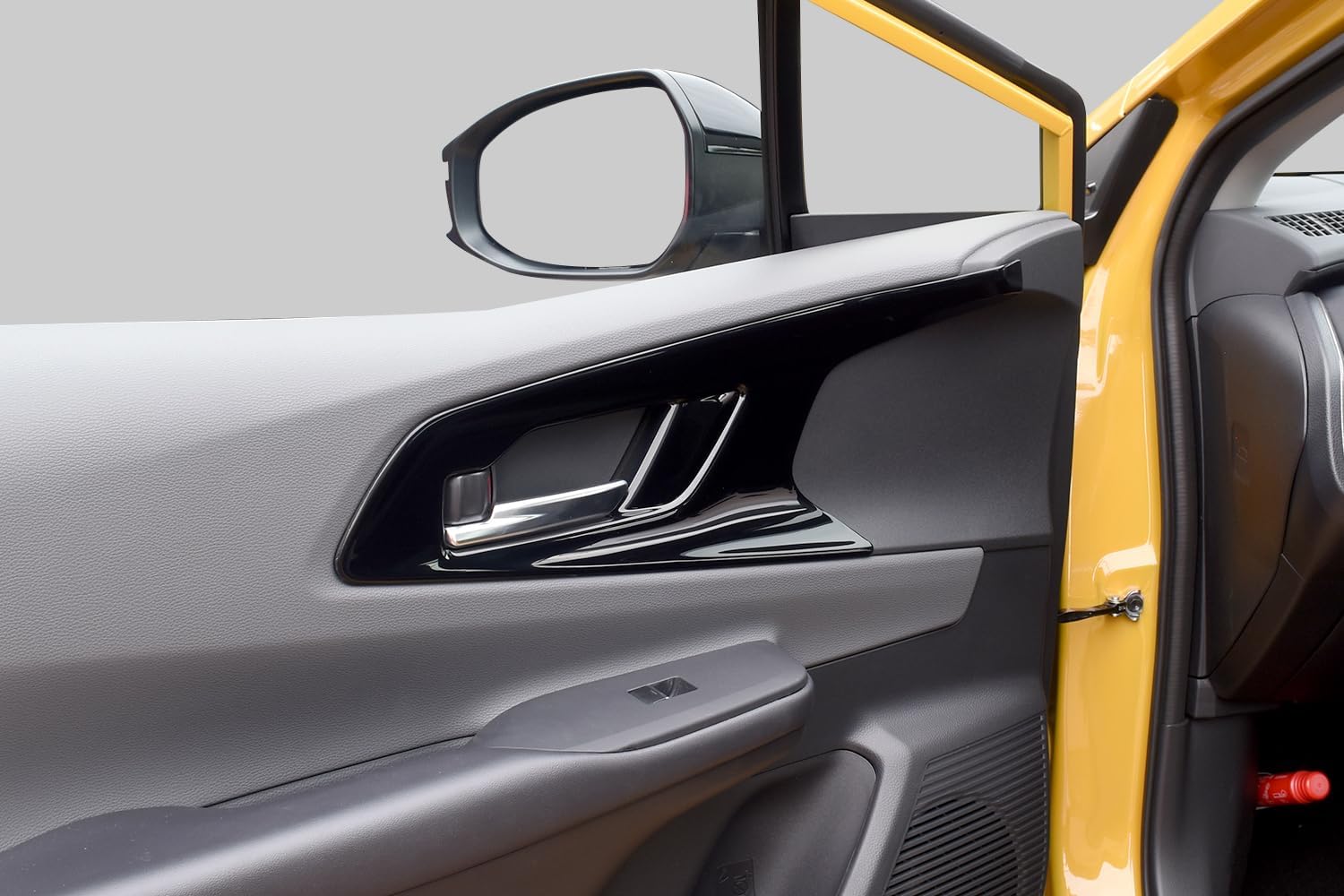 SecondStage Toyota Prius 60 Series PRIUS Door Bezel Panel with Seat Memory Piano Black T722BLK