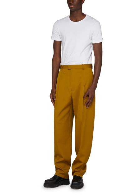 BOTTEGA VENETA グレインドプードルウール製 パンツ - Image 2