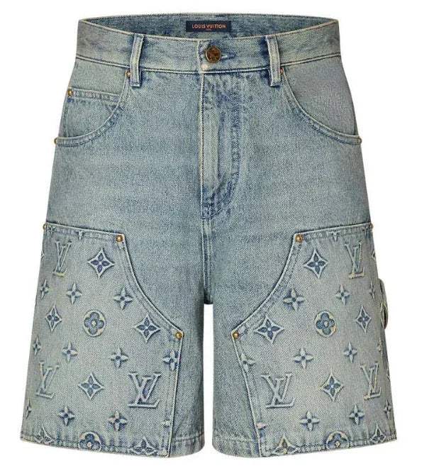 LOUIS VUITTON 'MONOGRAM' DENIM WORKWEAR SET