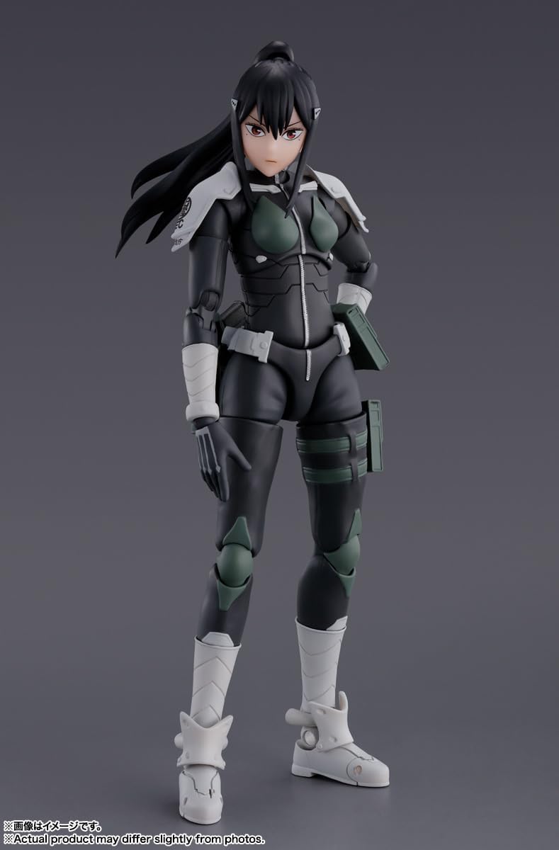 BANDAI SPIRITS S.H. Figuarts Kaiju No. 8 Mina White Approx. 5.5 inches (140 mm), PVC & ABS, Pre-painted Action Figure