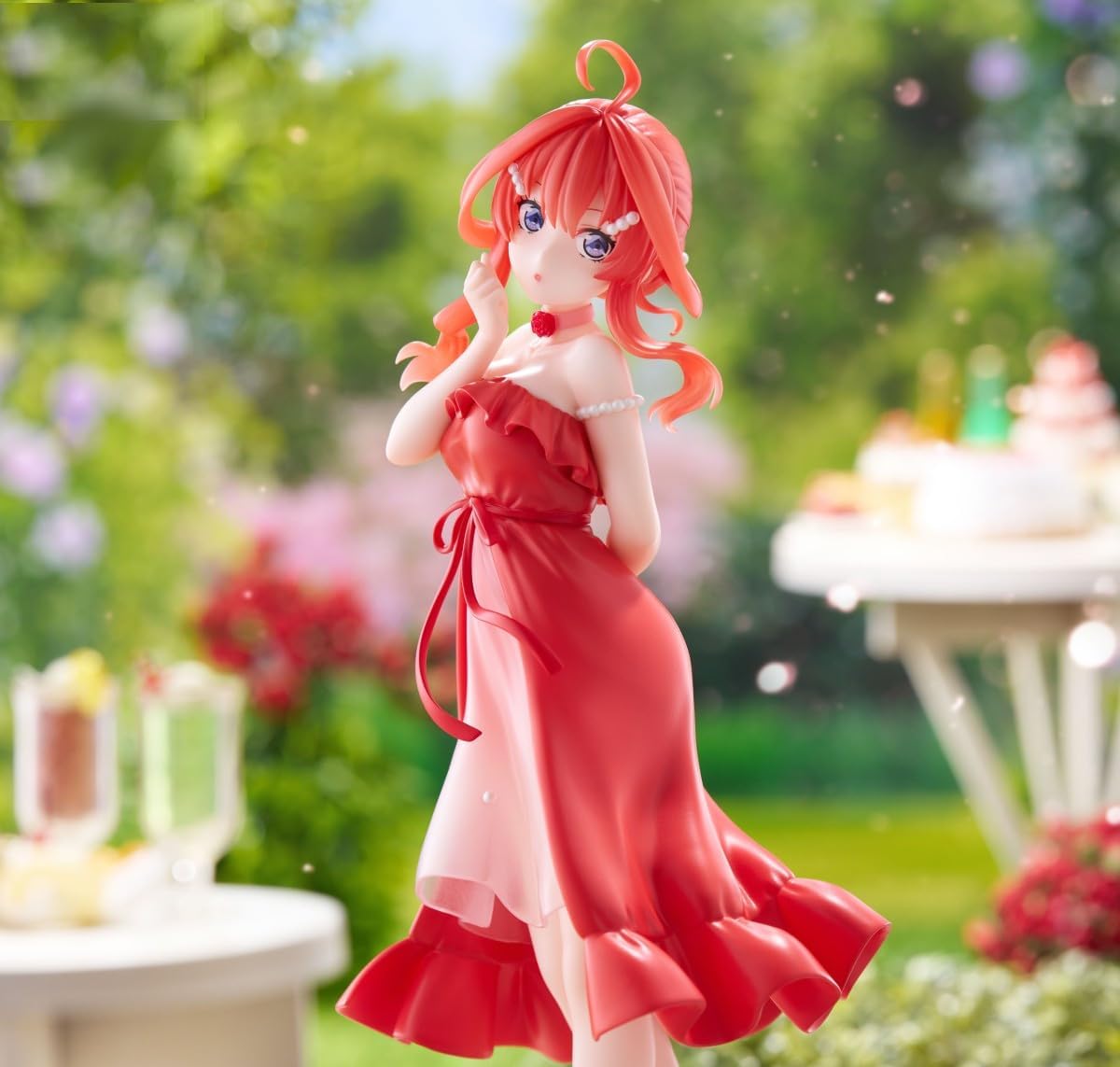 TV Special Anime "Quintokubu" Trio-Try-iT Figure Mayuki Nakano Pastel Dress Figure, Official Approx. 8.7 inches (22 cm)
