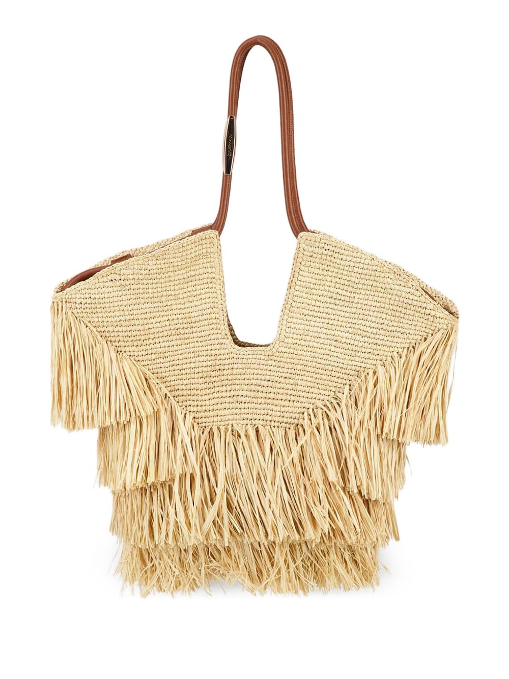 Zimmermann Zimmermann Goldentime Medium Raffia Toteバッグ - Image 2