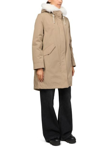 YVES SALOMON Cotton parka with a hood - Image 2