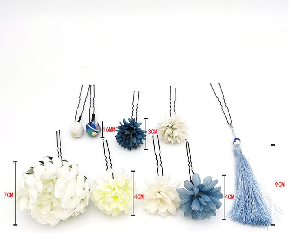 Rzilmer Hair Ornament, Japanese Style, Coming-of-Age Ceremony, Flowers, High Class Artificial Flowers, Maiko Style Hair Ornament, Graduation Ceremonies, Weddings, Yukata, Weddings, Shichi-Go-San