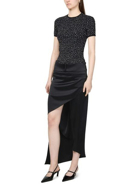 COURREGES Infinity Heritage satin skirt - Image 2