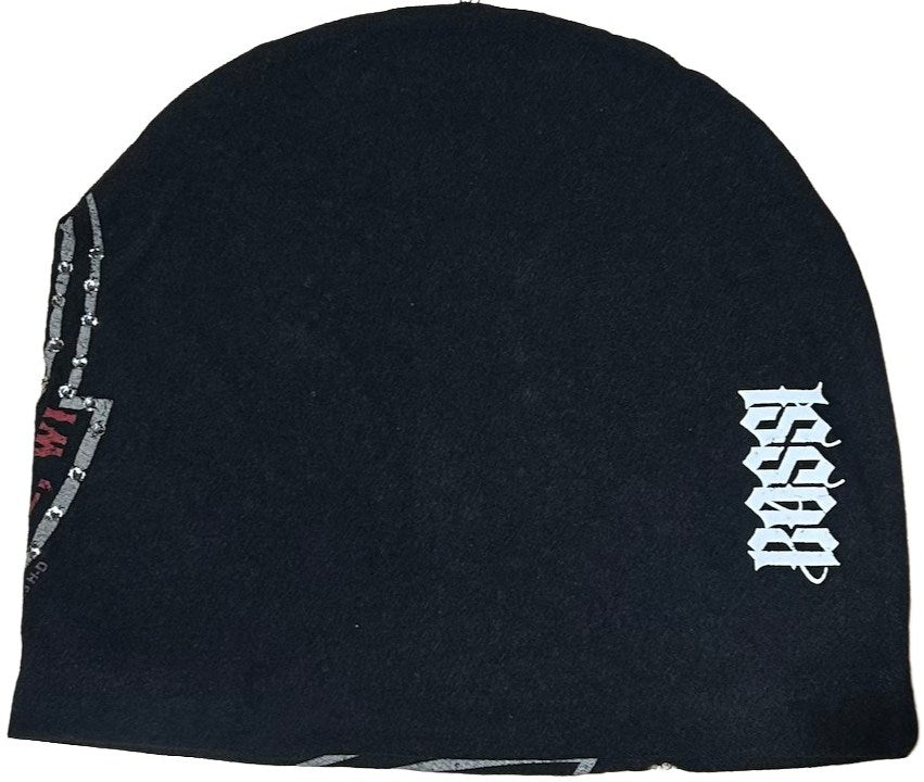 BOSSI 'MILWAUKEE CHOPPER' RHINESTONE VINTAGE BEANIE
