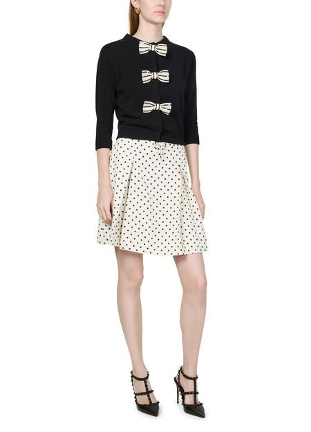 VALENTINO GARAVANI Polka dot printed mini skirt - Image 2