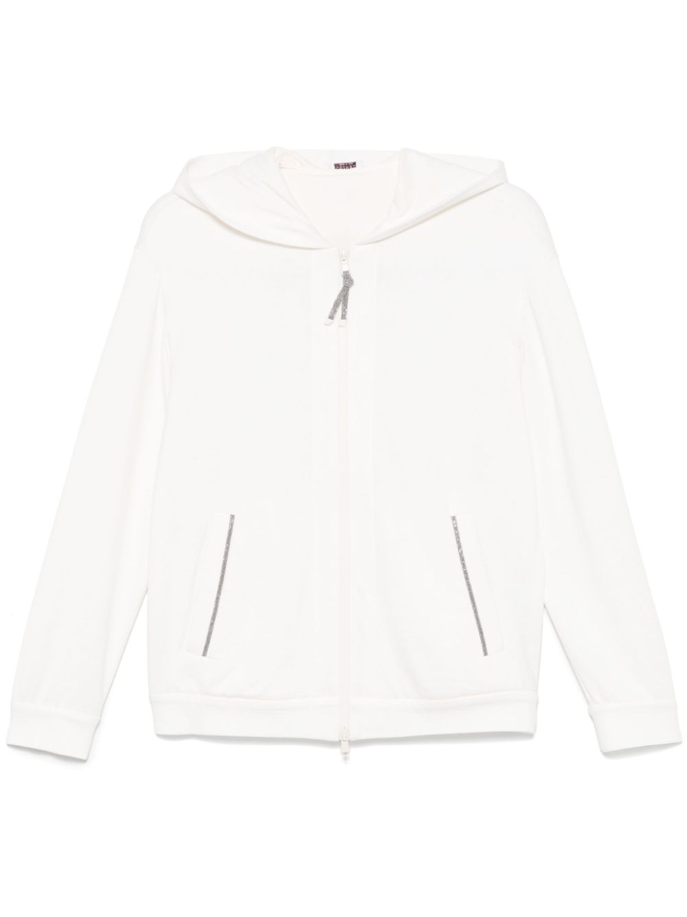 Brunello Cucinelli Cotton And Silk Blend Phoodie - Image 2