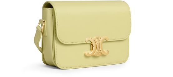 CELINE teen Triomphe bag in shiny calfskin - Image 2