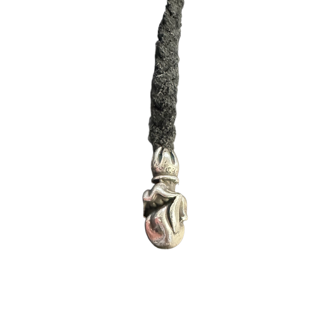 CHROME HEARTS 'BLACK/SILVER' ROLLING STONES JARVIS NECKLACE