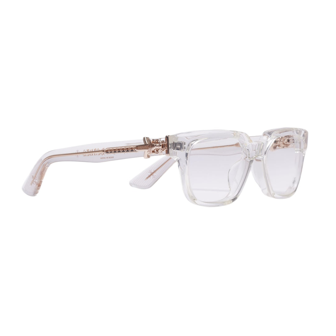 CHROME HEARTS 'CLEAR' VAGILLIONAIRE II GLASSES