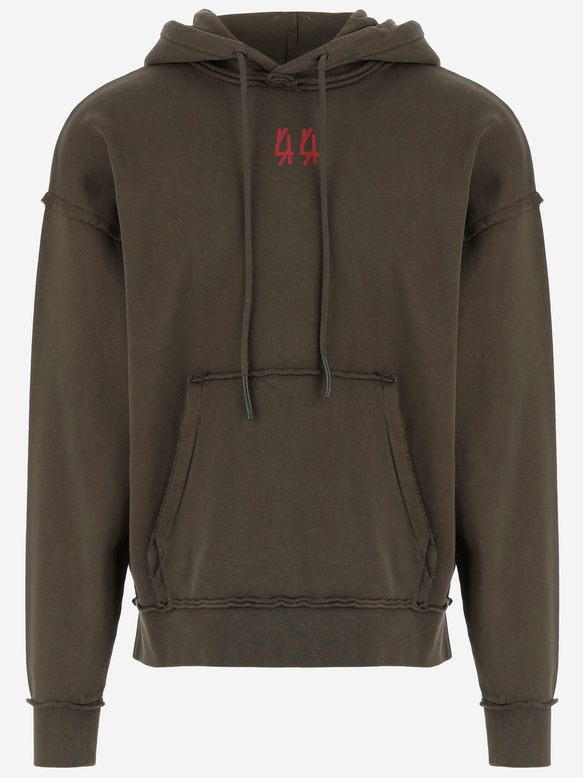 44 44ラベルグループプリントコットンスウェットシャツ - Image 2