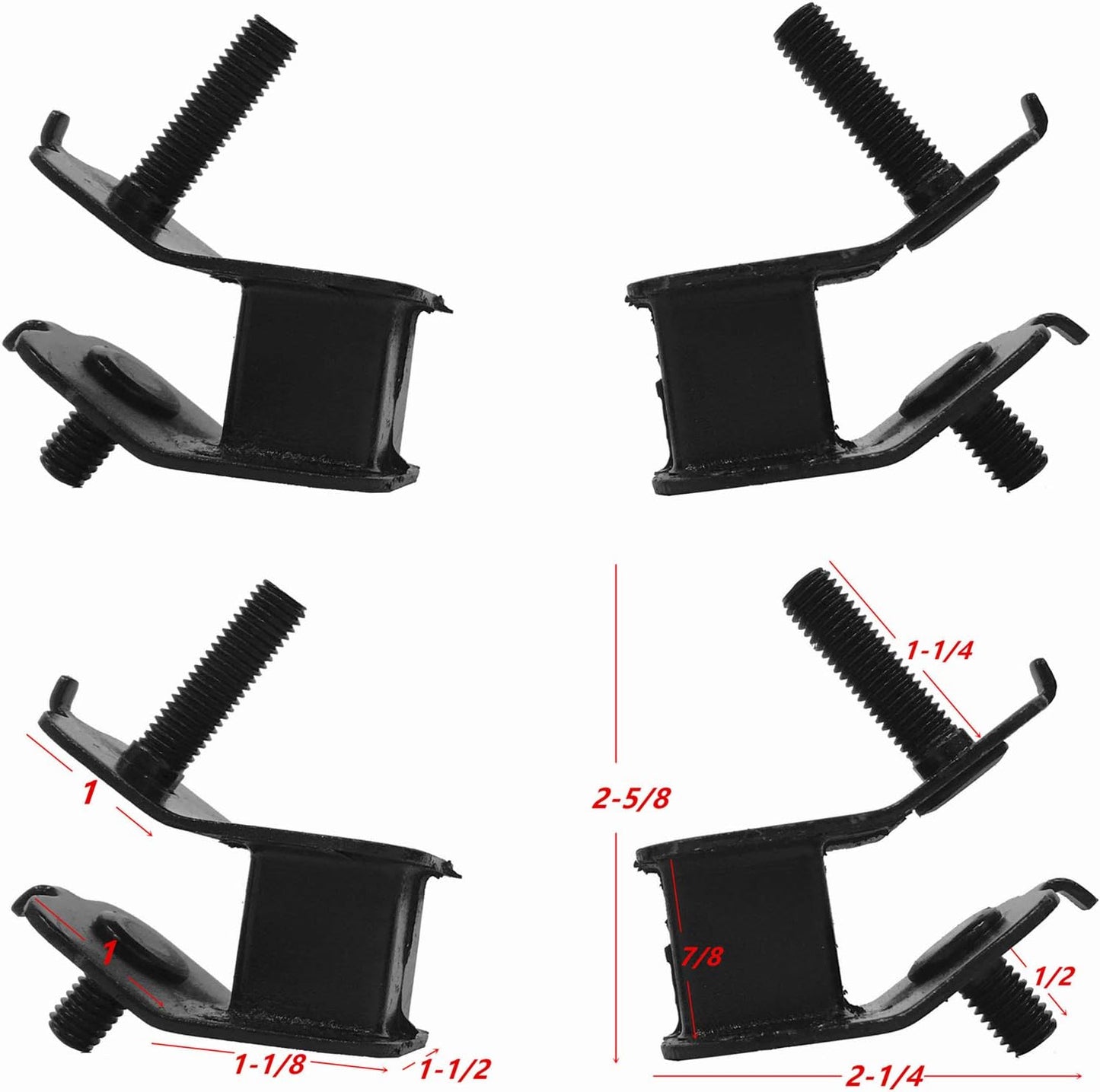 ジェネレーター 防振ゴムマウント 4個セット プレデター 212CC 63080 63079 63089 チャンピオン CPE 6.5HP Generac Centurion 1800 2050 3250 3750W Powermate 3000W 3200W 3400W 35000W W 40000 W 4375W