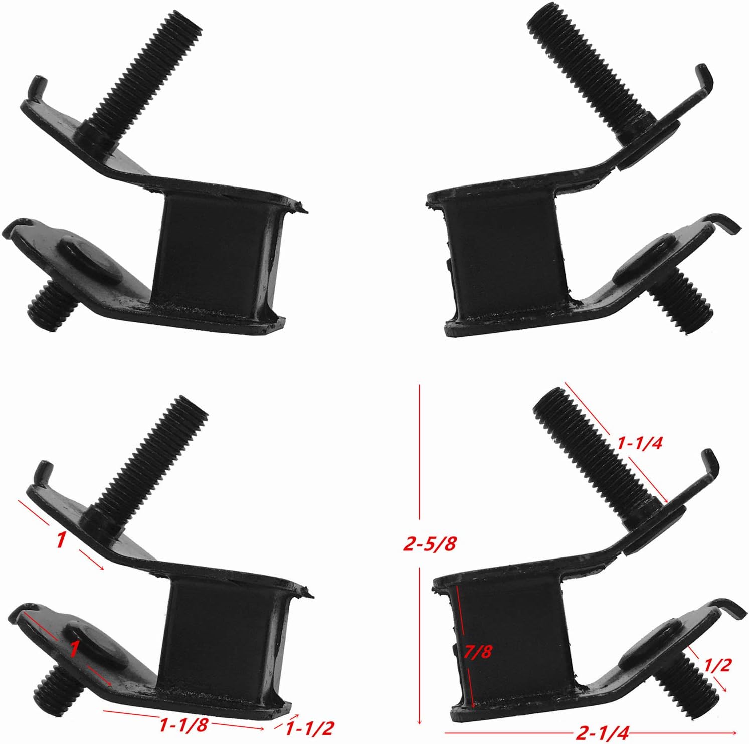 ジェネレーター 防振ゴムマウント 4個セット プレデター 212CC 63080 63079 63089 チャンピオン CPE 6.5HP Generac Centurion 1800 2050 3250 3750W Powermate 3000W 3200W 3400W 35000W W 40000 W 4375W