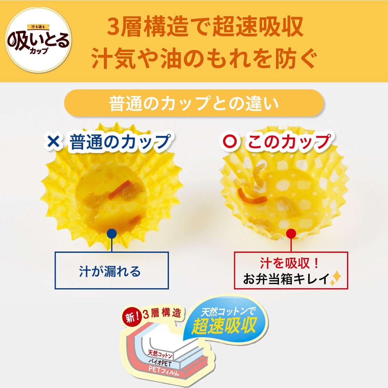 Toyo Aluminum S1836 Bento Cup Side Dish Cups, Suction, Disposable M, 34 Pieces