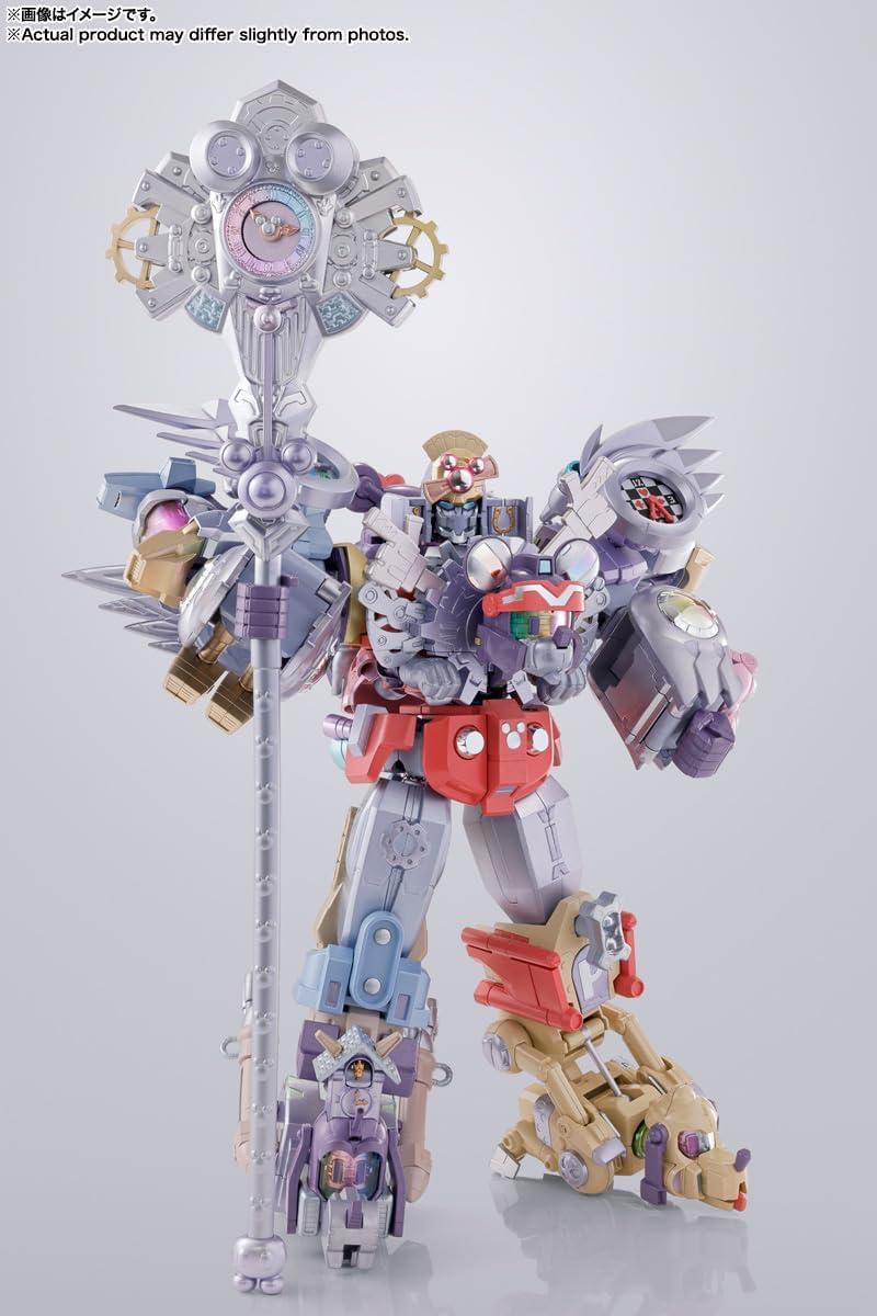 BANDAI SPIRITS Chogokin Super Magic Combined King Robo Mickey & Friends Disney 100 Years of Wonder Approx. 8.7 inches (220 mm), Die Cast & AVS & PVC Pre-painted Action Figure