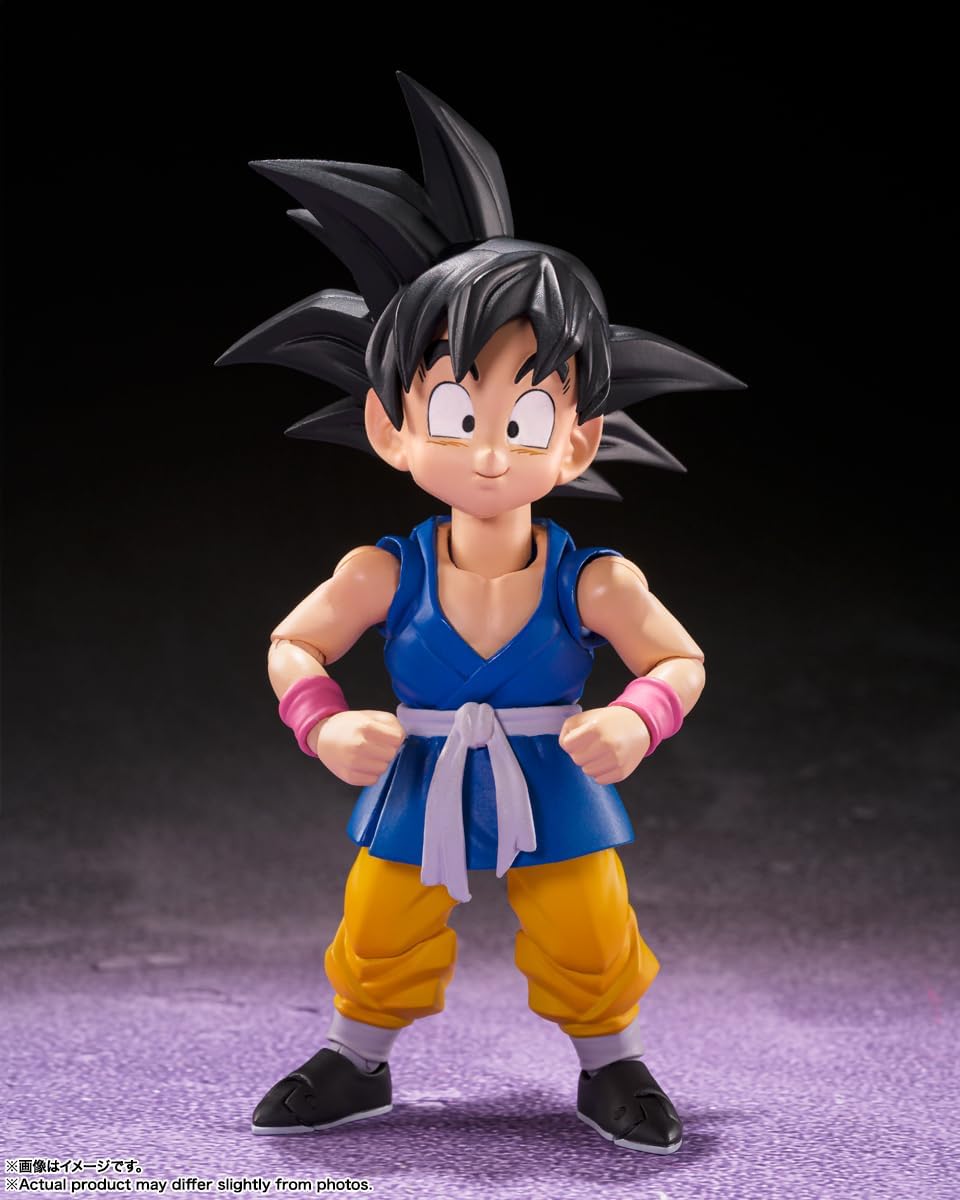 BANDAI SPIRITS S.H. Figuarts Dragon Ball GT Son Goku-GT- Approx. 3.1 inches (80 mm), ABS & PVC Pre-painted Action Figure