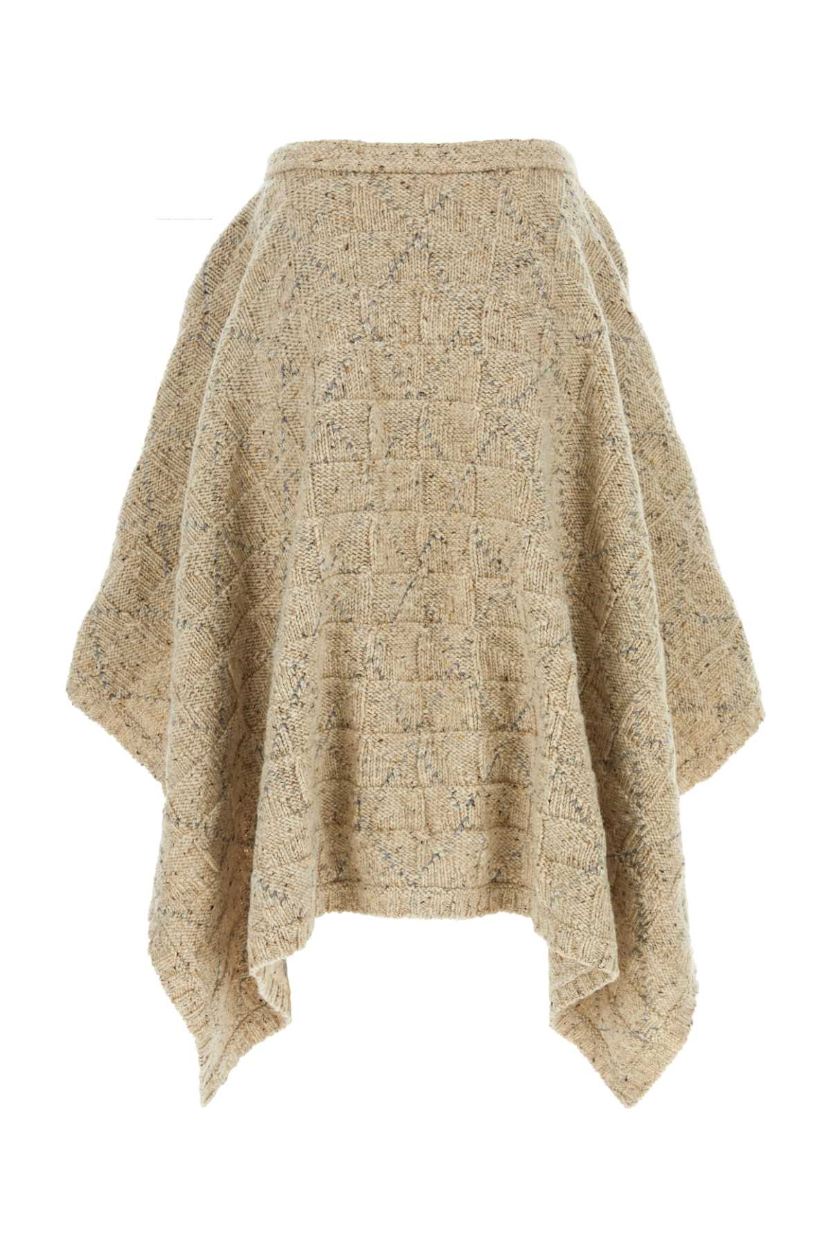 Bottega Veneta ボッテガベネタメランジカプチーノウールスカート - Image 2