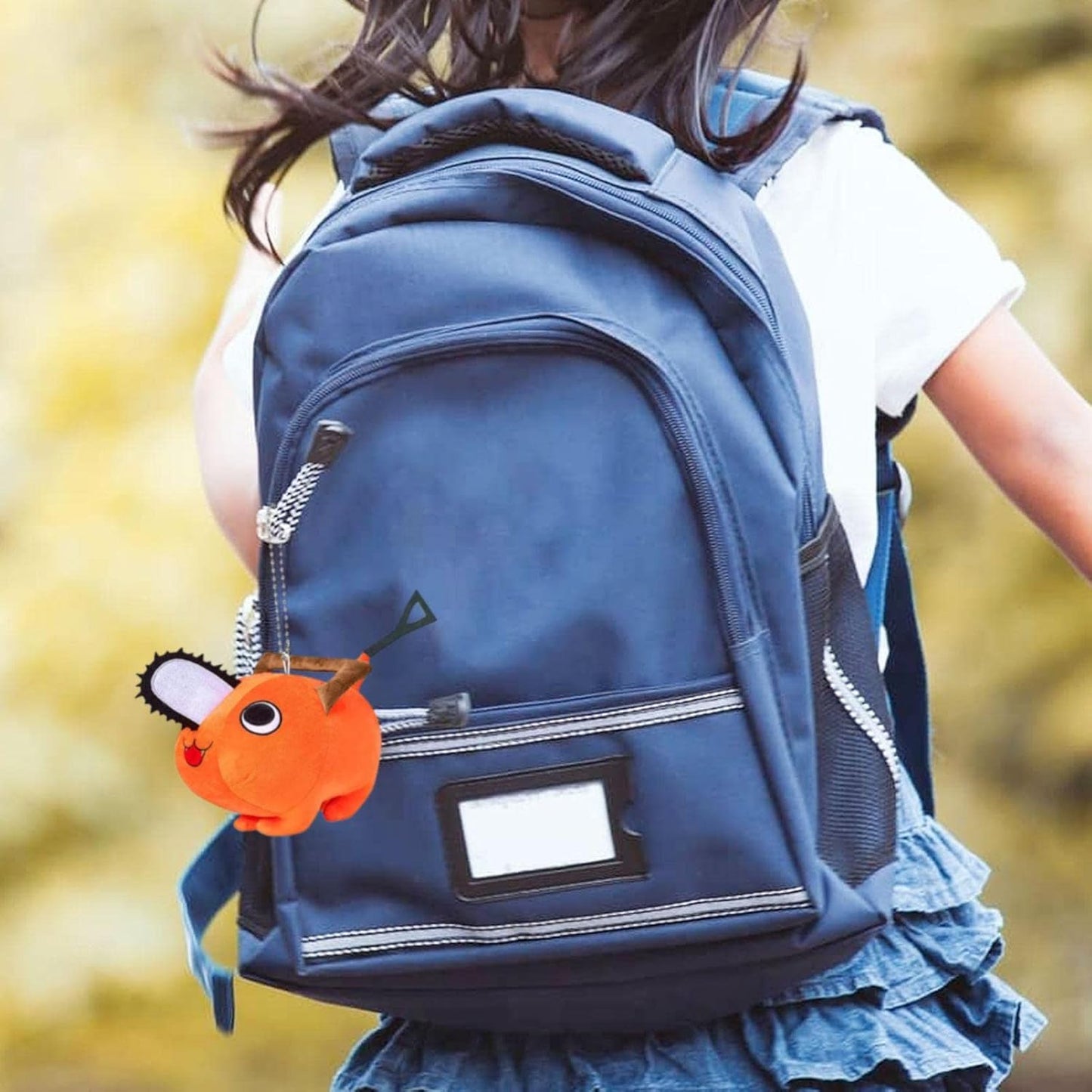 HGYBXWCA Pochita Keychain, Chainsawman, Key Charm, Keyring, Hand Strap, Popular Anime Characters, Car, Keychain, Bag Decoration, Moe Goods, Prop, Stylish, Lightweight, Sawner's Keychain, Cosplay