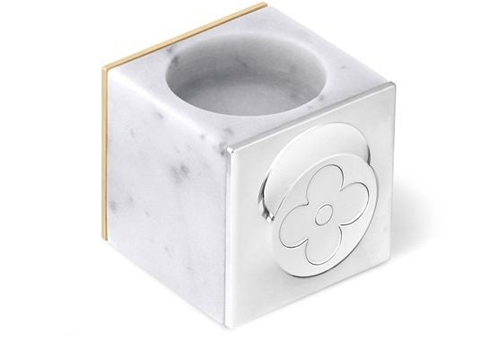 LOUIS VUITTON Metalgram Candle Holder - Image 2