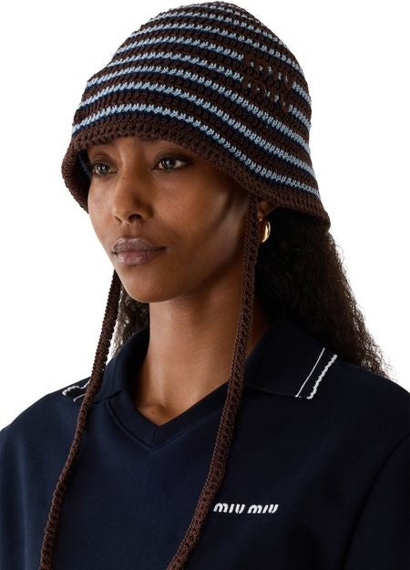 MIU MIU Cotton knit hat - Image 2
