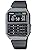 Casio CA-500 Wristwatch, Standard, Genuine Domestic Product, silver (gunmetallic)