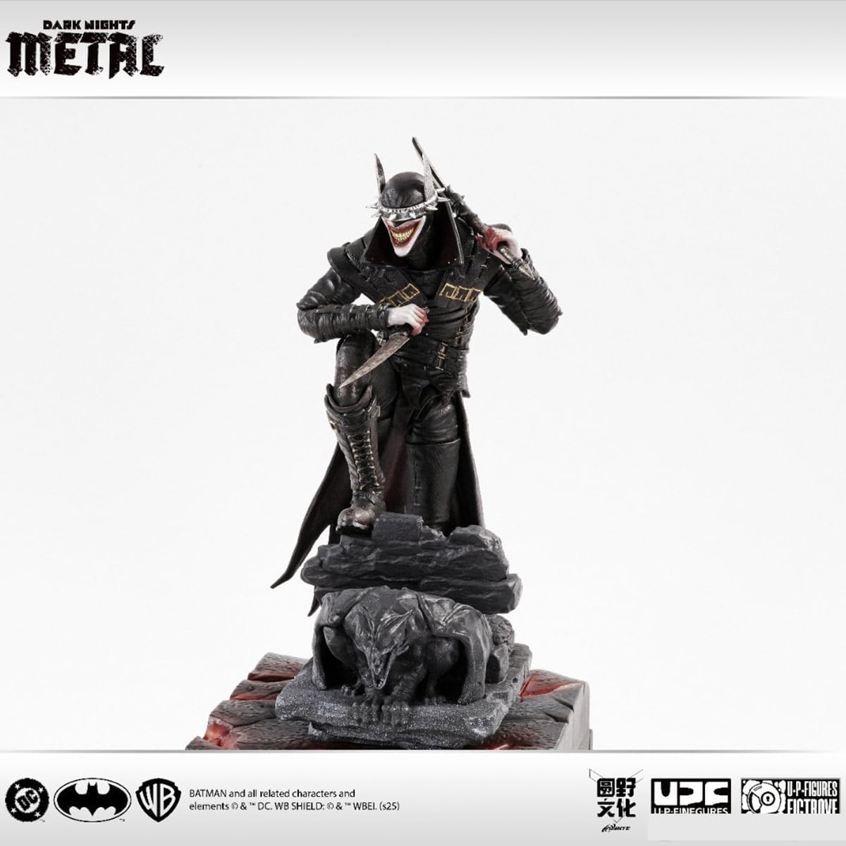 HiPlay U.P.FIGURES Dark Knights Raffing Bat Batman 1/12 Painted Complete Action Figure