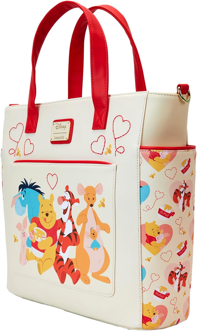 Funko Loungefly Disney Winnie The Pooh Convertible Tote Bag Backpack