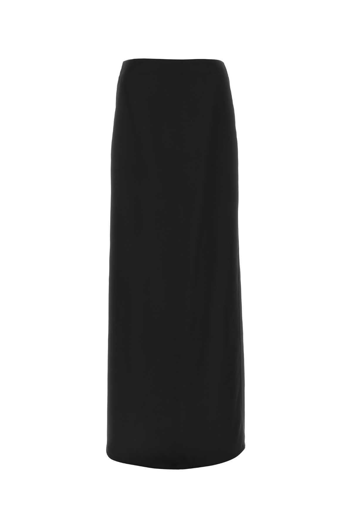 Bottega Veneta Black Viscose Blend Skirt - Image 2