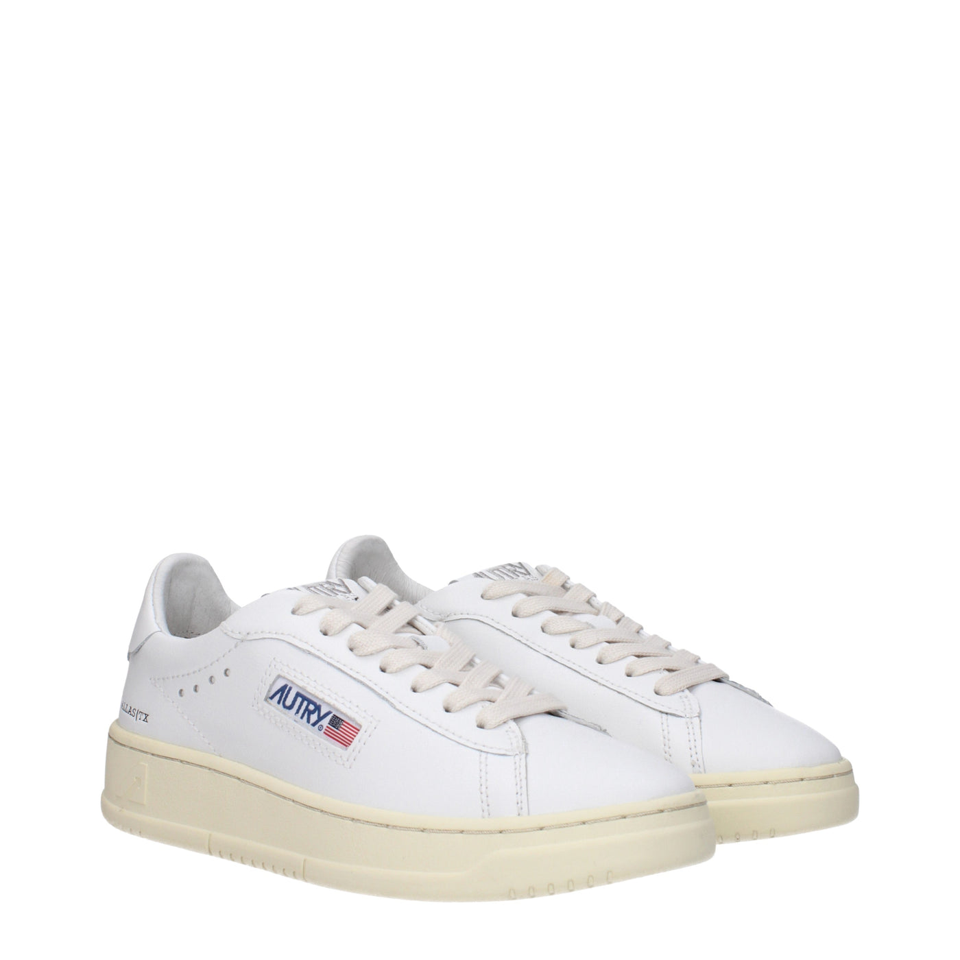 Autry Sneakers Dallas Ladies Leather White/White - Image 2