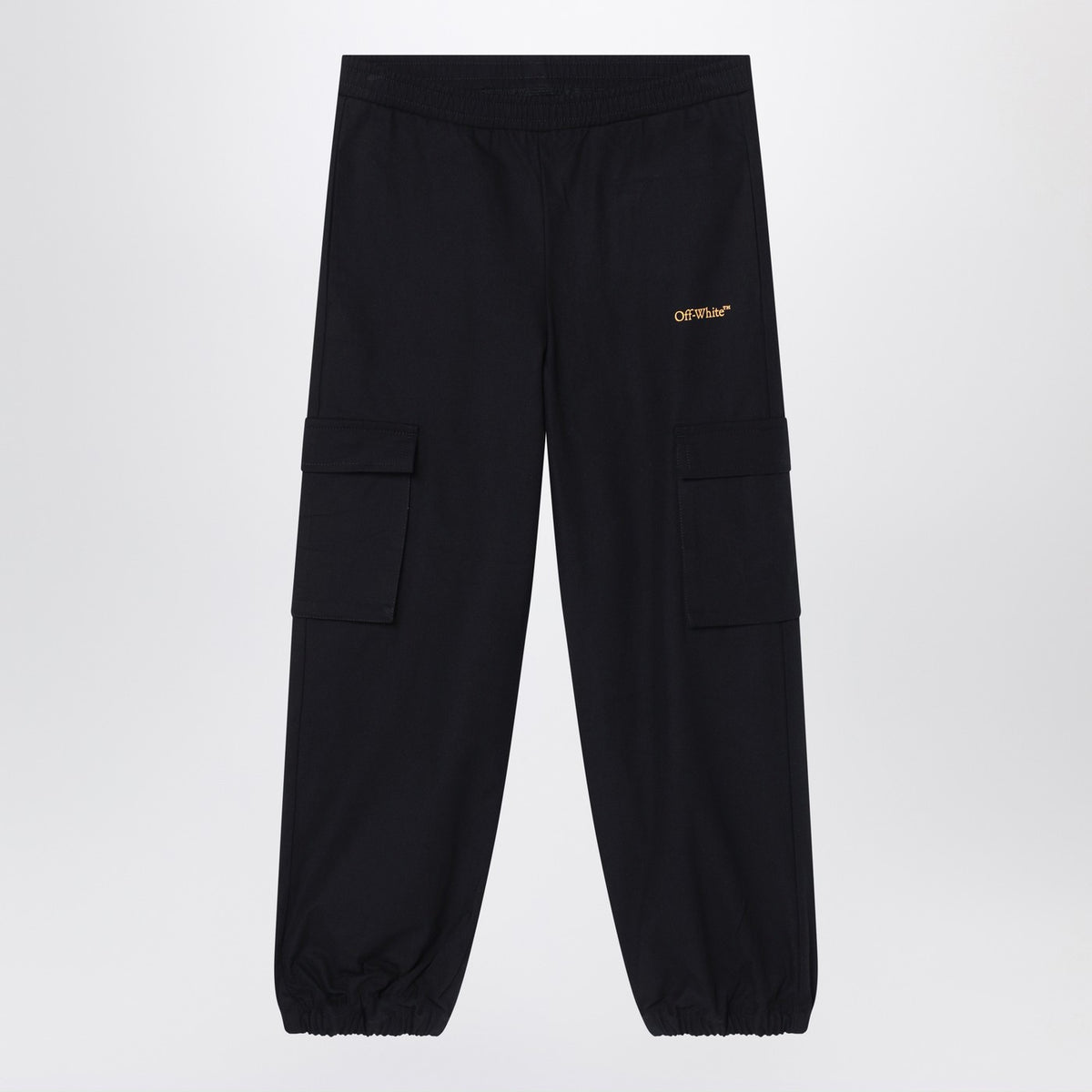 Off Off White™ Black Jogging Trousers With Logo - Image 2
