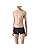 Body Wild AIRZ Men's Boxer Shorts, Cut-Off, No Elastic Waist, Unprecedented Openness, Front Closure