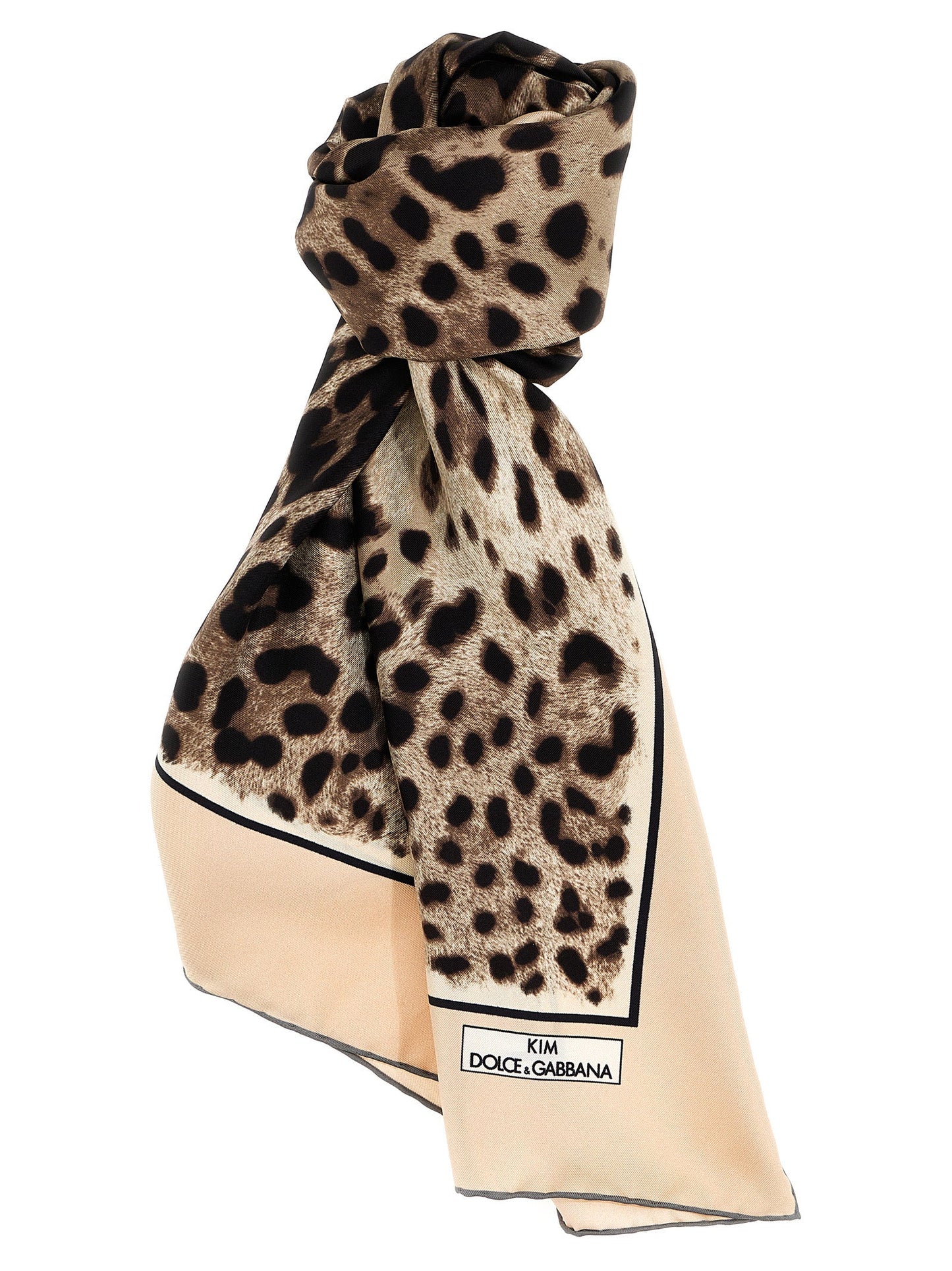 Dolce  Gabbana ドルチェ＆ガッバーナ「レオパルド」スカーフ - Image 2