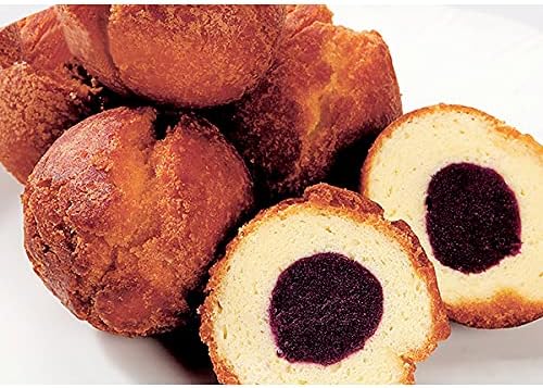 Okinawa Souvenir, Okinawa Style Donuts, Made with Japanese Potatoes from Okinawa Prefecture, Fried Sweets, Gourmet Red Momo, Sater Andagi, 1.4 oz (40 g) x 6 Packs